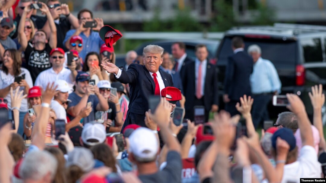Cựu Tổng thống Trump tổ chức mít tinh ở bang Ohio, 26/6/2021.
