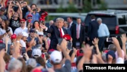 Cựu Tổng thống Trump tổ chức mít tinh ở bang Ohio, 26/6/2021.