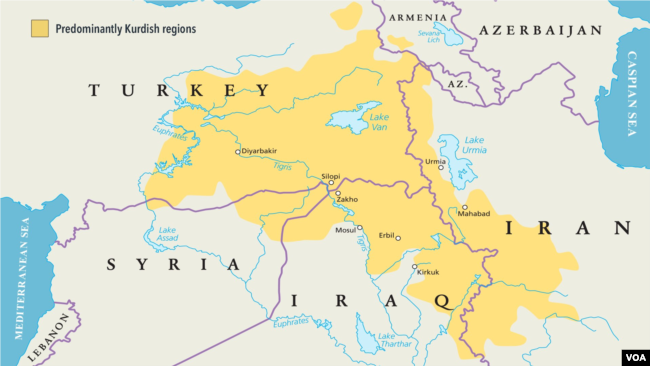 Eastern Kurdistan is a term Kurds use to refer to the region in Iran that they view as part of their broader homeland: an area encompassing parts of Iraq, Syria, Turkey and Iran.