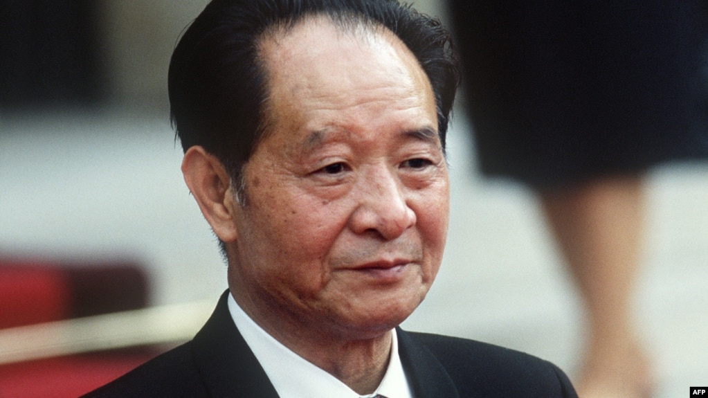 资料照片: 前中共总书记胡耀邦 (1986年)