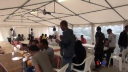 Reportage VOA Afrique dans un camp pour migrants à Rome