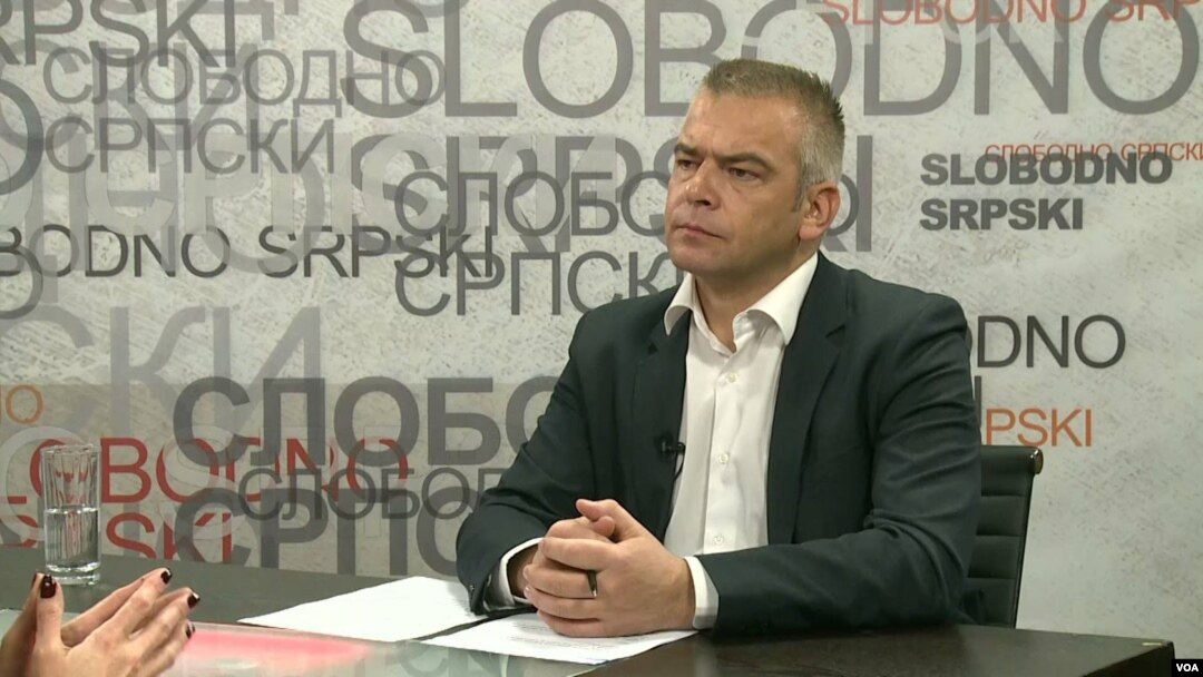 Budimir Ničić, predsednik UNS na Kosovu i dopisnik Glasa Amerike