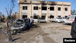 Mesto napada u libijskom gradu Zilten
