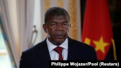 Presidente da República de Angola, João Lourenço, em Paris. 28 de Maio, 2018