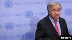 ကုလသမဂ္ဂအတွင်းရေးမှူးချုပ် Antonio Guterres