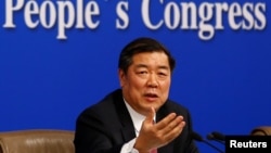 资料照：有可能出任中国副总理的现任中国国家发展和改革委员会(发改委)主任何立峰