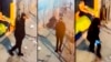 این تصاویر که از ویدیوی نظارتی گرفته شده و توسط اداره پلیس نیویورک ارائه شده است، مردی مظنون به تیراندازی به دو بی‌خانمان در روز شنبه ۱۲ مارس ۲۰۲۲ در نیویورک را نشان می دهد.

