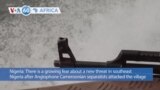 VOA60 Africa - Cameroonian separatists possible new threat in southeast Nigeria