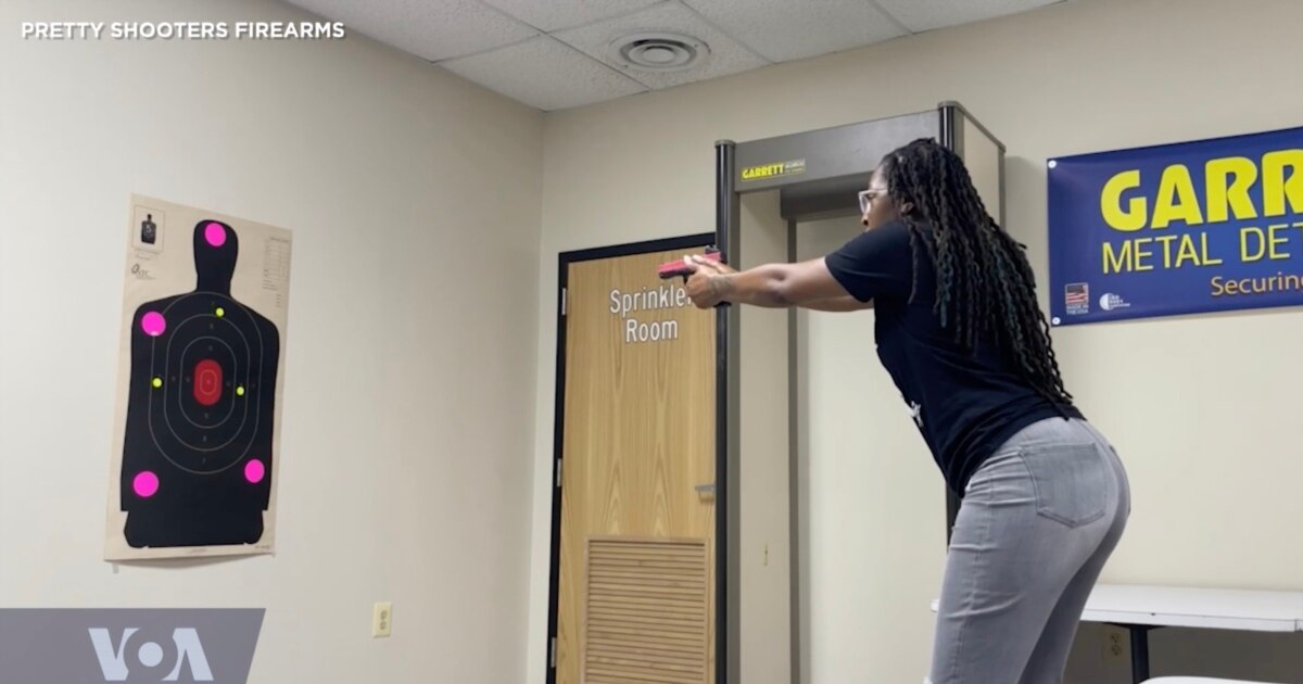 Firearms Trainer Teaches Women the Importance of Gun Safety