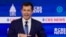El precandidato demócrata Pete Buttigieg, durante el décimo debate de la campaña presidencial demócrata a la Casa Blanca.