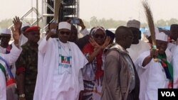 Shugaban Najeriya Muhammadu Buhari a Zamfara