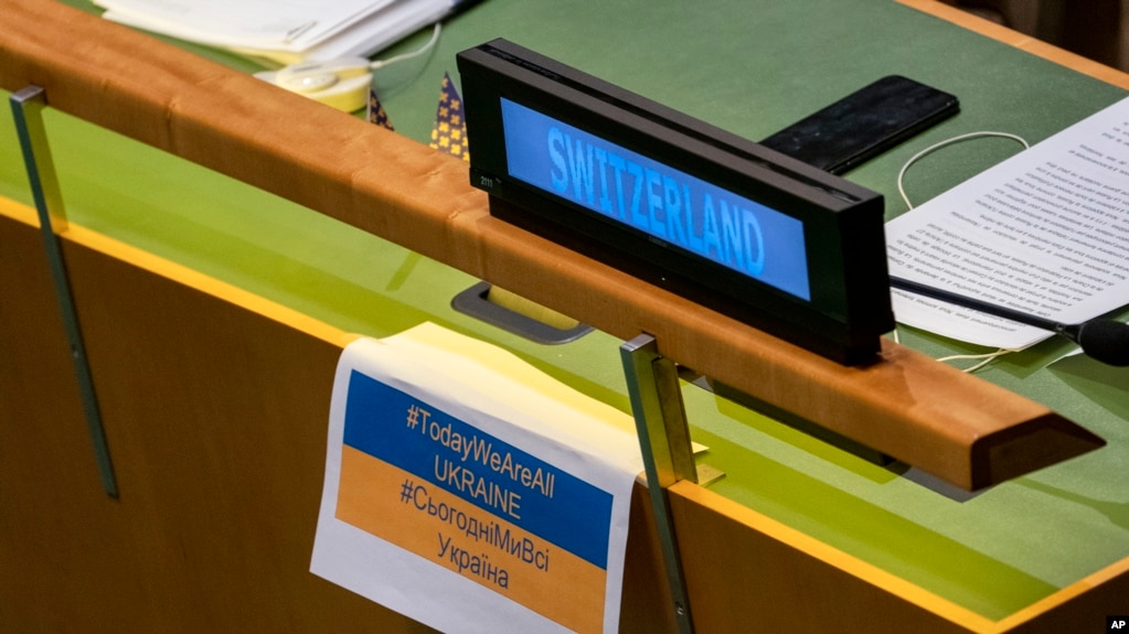 FILE - A sign reading