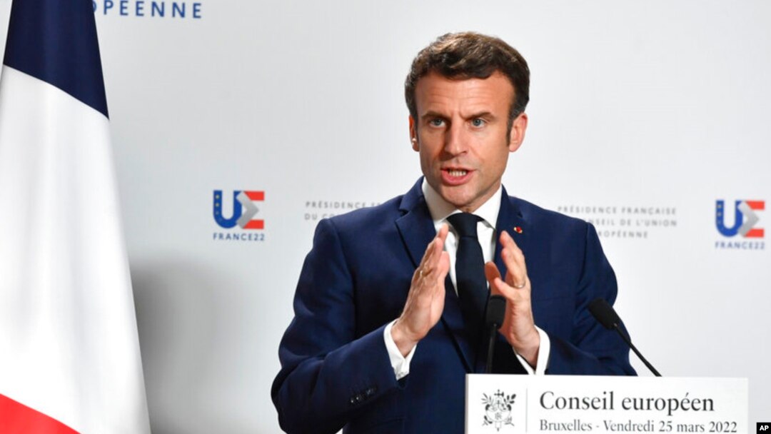 Presiden Prancis Emmanuel Macron 