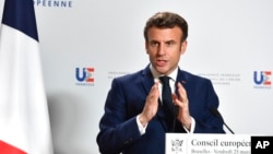 Presiden Prancis Emmanuel Macron 