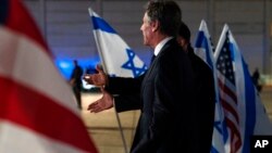 Держсекретар США Ентоні Блінкен прибув у Тель-Авів, 26 березня 2022 року 