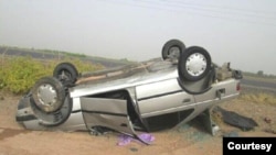 Car Crash Iran تصادف جاده‌ای در ایران