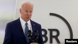 Presiden AS Joe Biden saat berdiskusi di Washington, DC, AS, 21 Maret 2022. (Foto: REUTERS/Leah Millis)