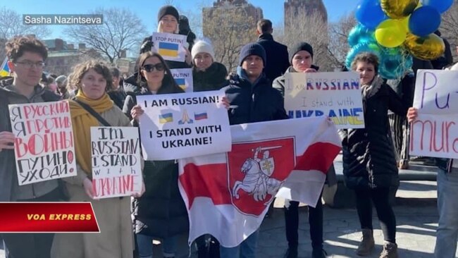 Nhiều người Nga ở Mỹ bị vạ lây từ cuộc xâm lược Ukraine của Putin 