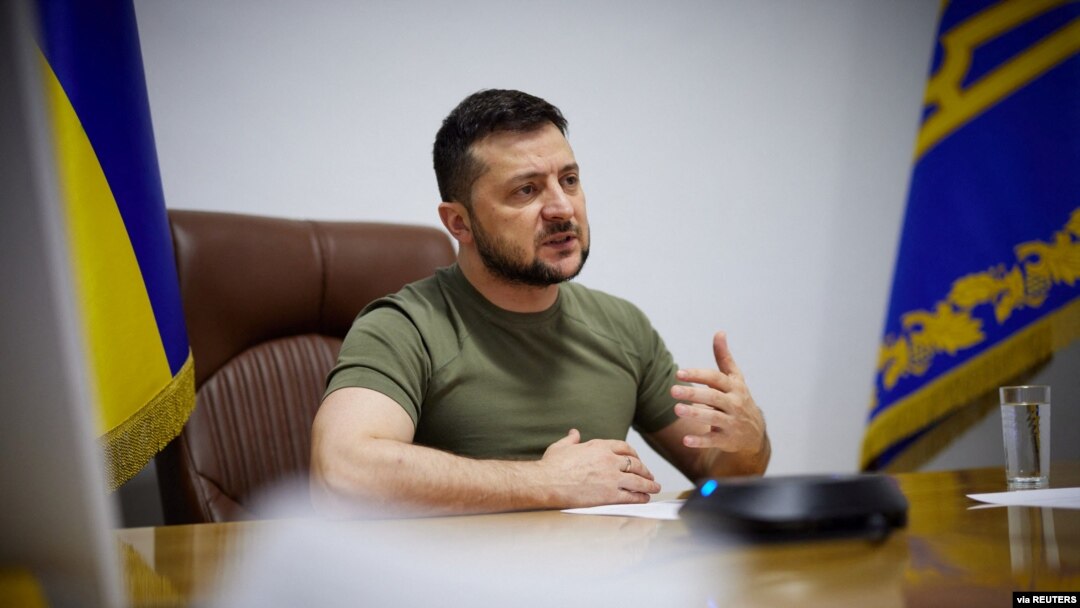 Perezida wa Ukraine Volodymyr Zelenskyy 