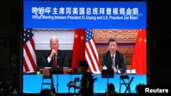 USA-CHINA/BIDEN-XI