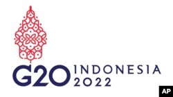今年晚些时候将在印度尼西亚召开的2022年20国集团峰会的会标。