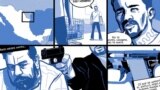Award-winning graphic art in "The Mechanism" by Brian Williamson, VOA graphic artist."