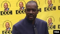 Mutungamiri weCCC, VaNelson Chamisa