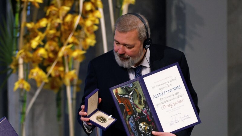 Jurnalis Rusia Lelang Medali Nobel Perdamaian untuk Bantu Ukraina 