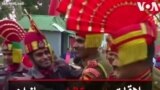 ملاقات دوستانه سربازان مرزی بنگلادش و هند در روز استقلال