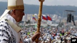 El Papa Francisco llegará a Bolivia proveniente de Ecuador, y permanecerá hasta el viernes, en ese país.