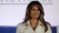 Melania Trump attends the International Women of Courage Award ceremony in Washington