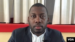 Walter Ferreira, consultor jurídico e coordenador do Plataforma Juvenil para a Cidadania em Angola