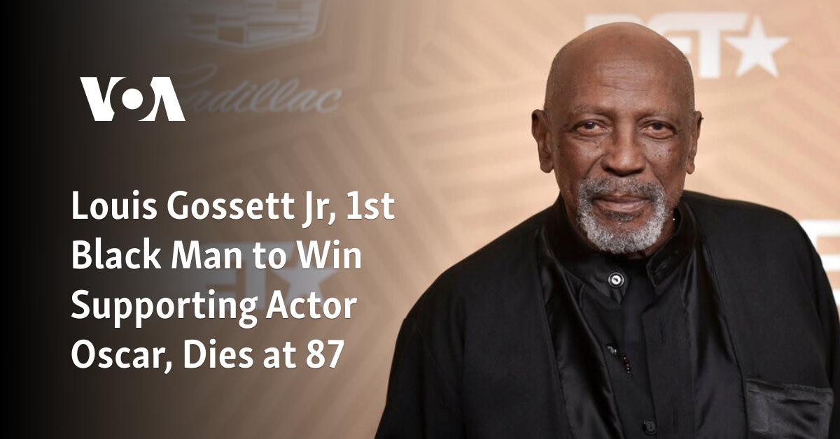 Louis Gossett Jr, 1st Black Man to Win Supporting Actor Oscar, Dies at 87
