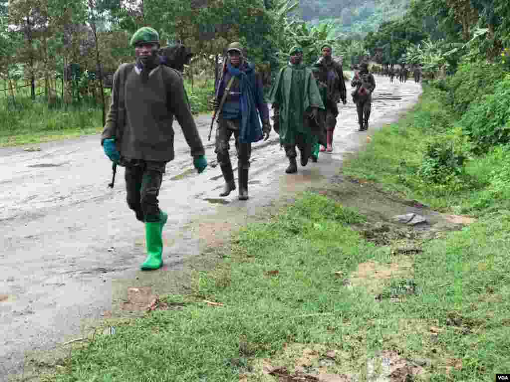 Jeshi la Jamhuri ya Kidemokrasia ya Congo, DRC, lilifanikiwa tena kuwafukuza waasi wa M23 na katika maeneo kadhaa ya wilaya ya Rutshuru.