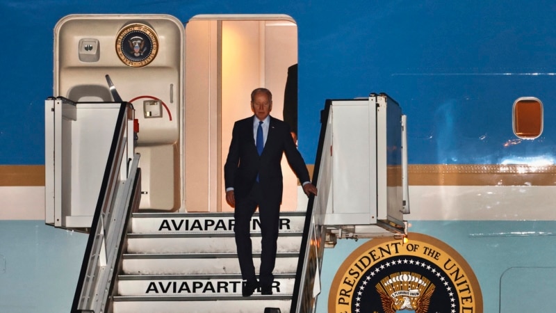 Biden arrives in Brussels for NATO summit on Ukraine invasion