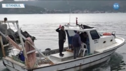 İstanbul'daki Balıkçılarda Mayın Tedirginliği