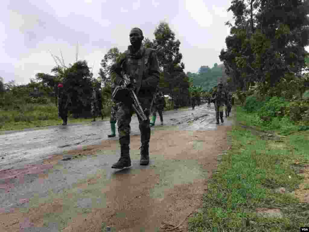 Jeshi la Jamhuri ya Kidemokrasia ya Congo, DRC, lilifanikiwa tena kuwafukuza waasi wa M23 na katika maeneo kadhaa ya wilaya ya Rutshuru.