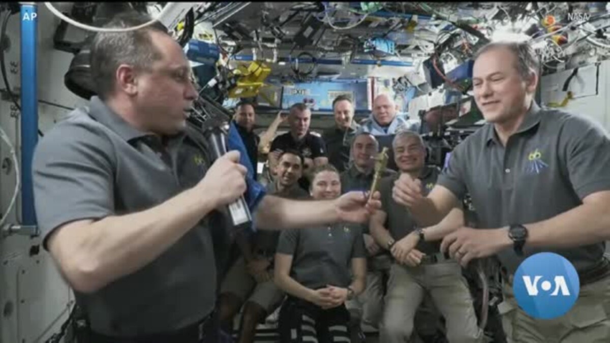 Changing of the Guard Aboard International Space Station