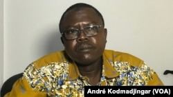 Gonfa Arafi, secrétaire général des Magistrats du Tchad (VOA/André Kodmadjingar).