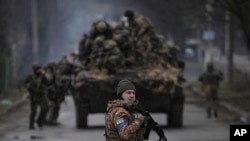 Украинские войска под Киевом. 2 апреля 2022г. 