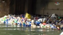 Կոնգոյի Դեմոկրատական Հանրապետության Կիվու լճի ստորին հատվածում պլաստիկ թափոնների այնպիսի շերտ է կուտակվել