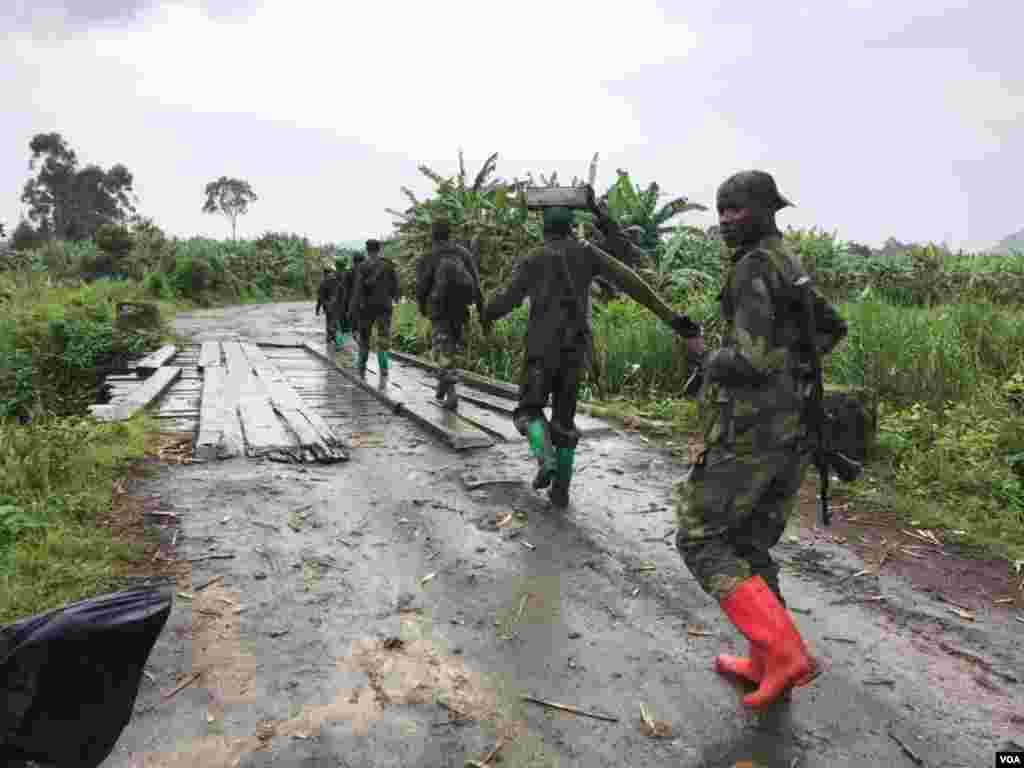 Jeshi la Jamhuri ya Kidemokrasia ya Congo, DRC, lilifanikiwa tena kuwafukuza waasi wa M23 na katika maeneo kadhaa ya wilaya ya Rutshuru.