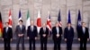 Los líderes del G7 en una foto grupal en Bruselas, el 24 de marzo del 2022. 