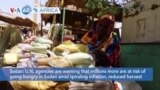 VOA60 Africa - UN: Millions more at risk of going hungry in Sudan
