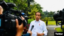 Soal Presiden Tiga Periode, Presiden Jokowi: Kita Harus Taat Konstitusi. (Foto: BPMI Setpres/Laily Rachev)
