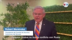 Bob Menéndez: “EE. UU. no busca conflicto con Rusia”