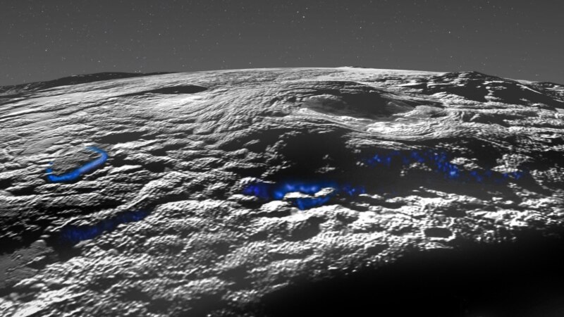 Towering Ice Volcanoes Identified on Surprisingly Vibrant Pluto