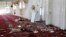 Debris is seen inside a mosque after a blast in Kabul, Afghanistan, May 24, 2019.