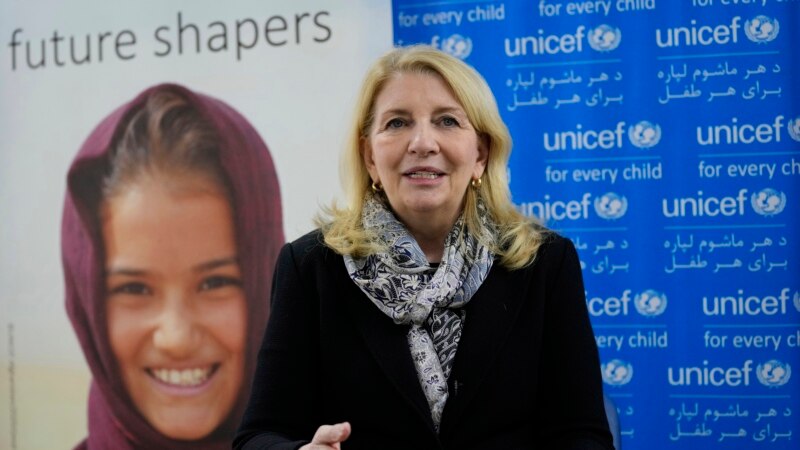 UNICEF Chief: Taliban Committed to Let Girls Back to School