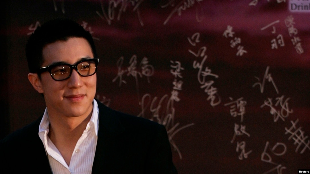 FILE - Actor Jaycee Chan arrives at the Hong Kong Film Awards in this photo taken April 19, 2009. The son of martial arts star Jackie Chan faces trial in Beijing on drug charges.